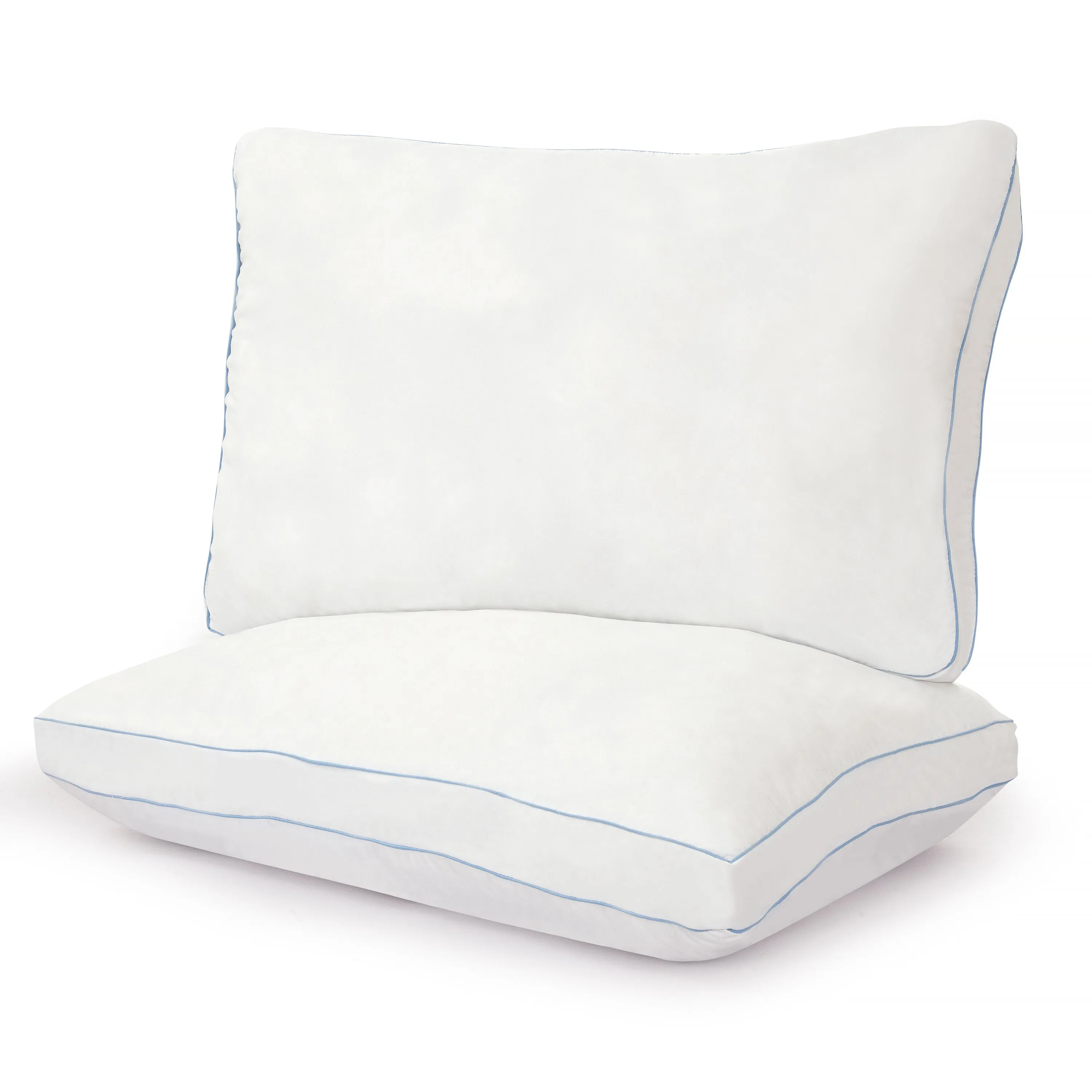 2-Pack: Royale Linens  Gusseted Pillows Soft Hotel Quality