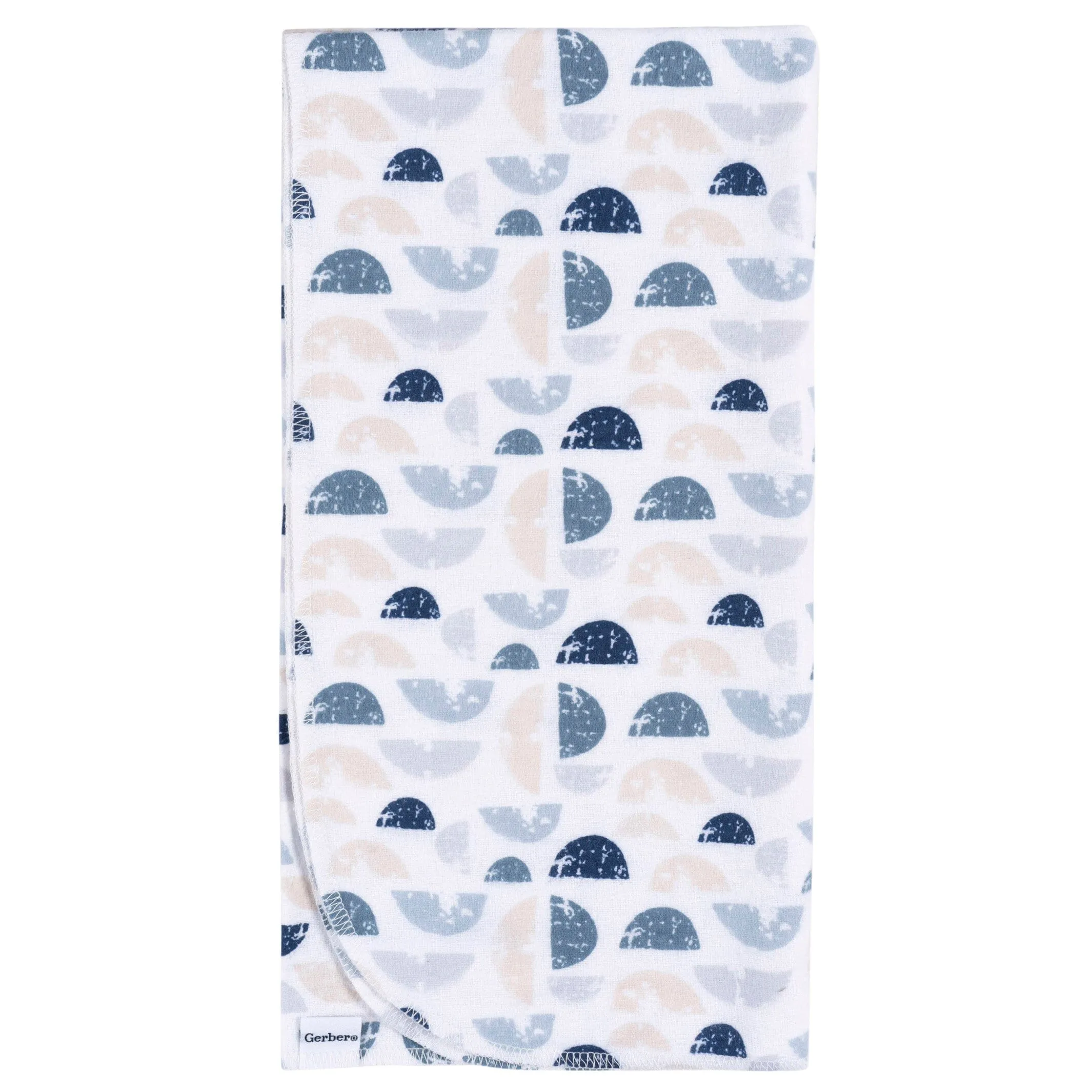 4-Pack Baby Boys Coastal Calm Flannel Blankets