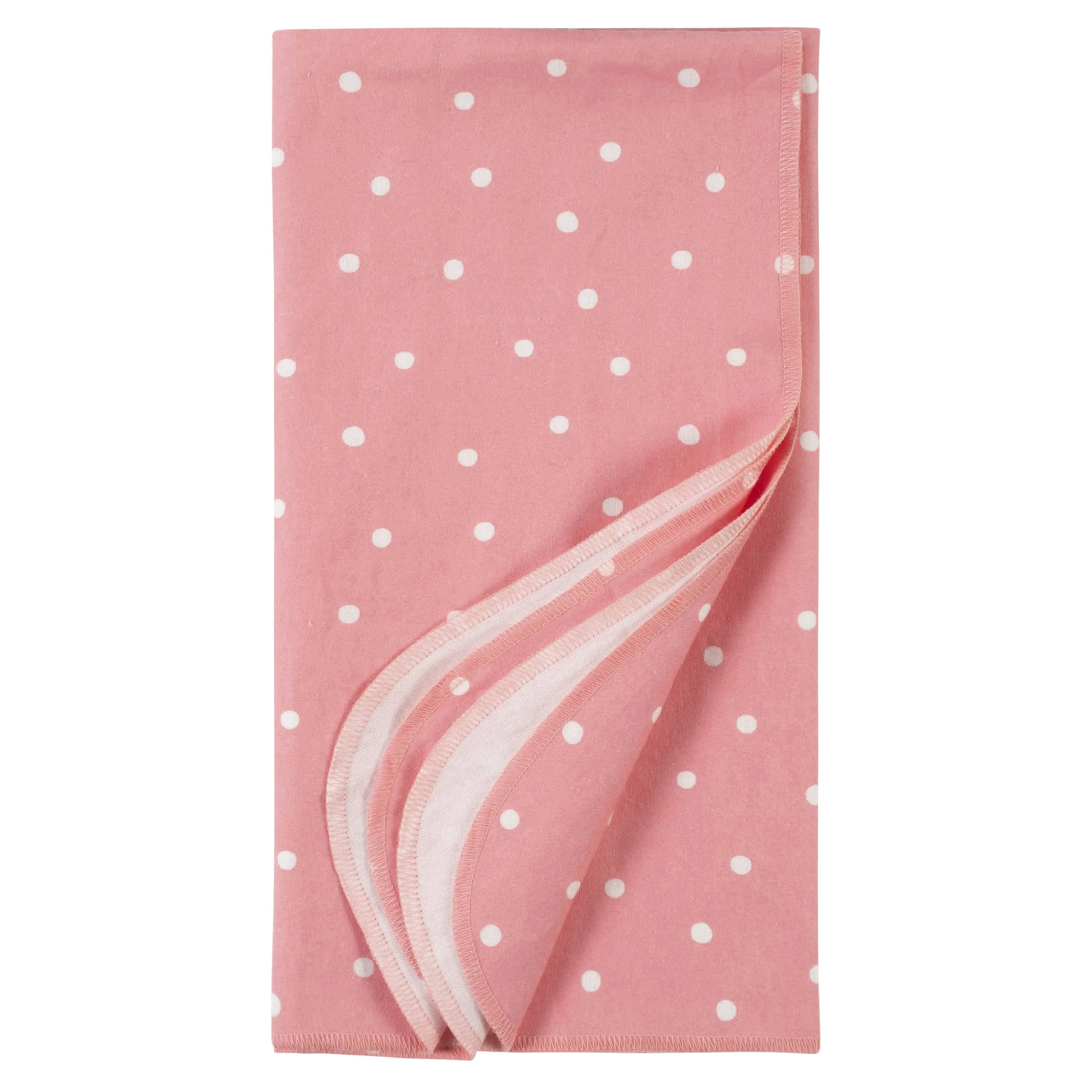 4-Pack Girls Princess Flannel Receiving Blankets