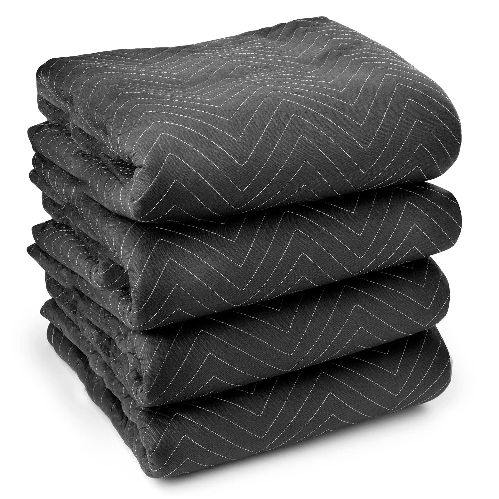 80"x72" Thick Moving & Packing Blanket - Black by Sure-Max