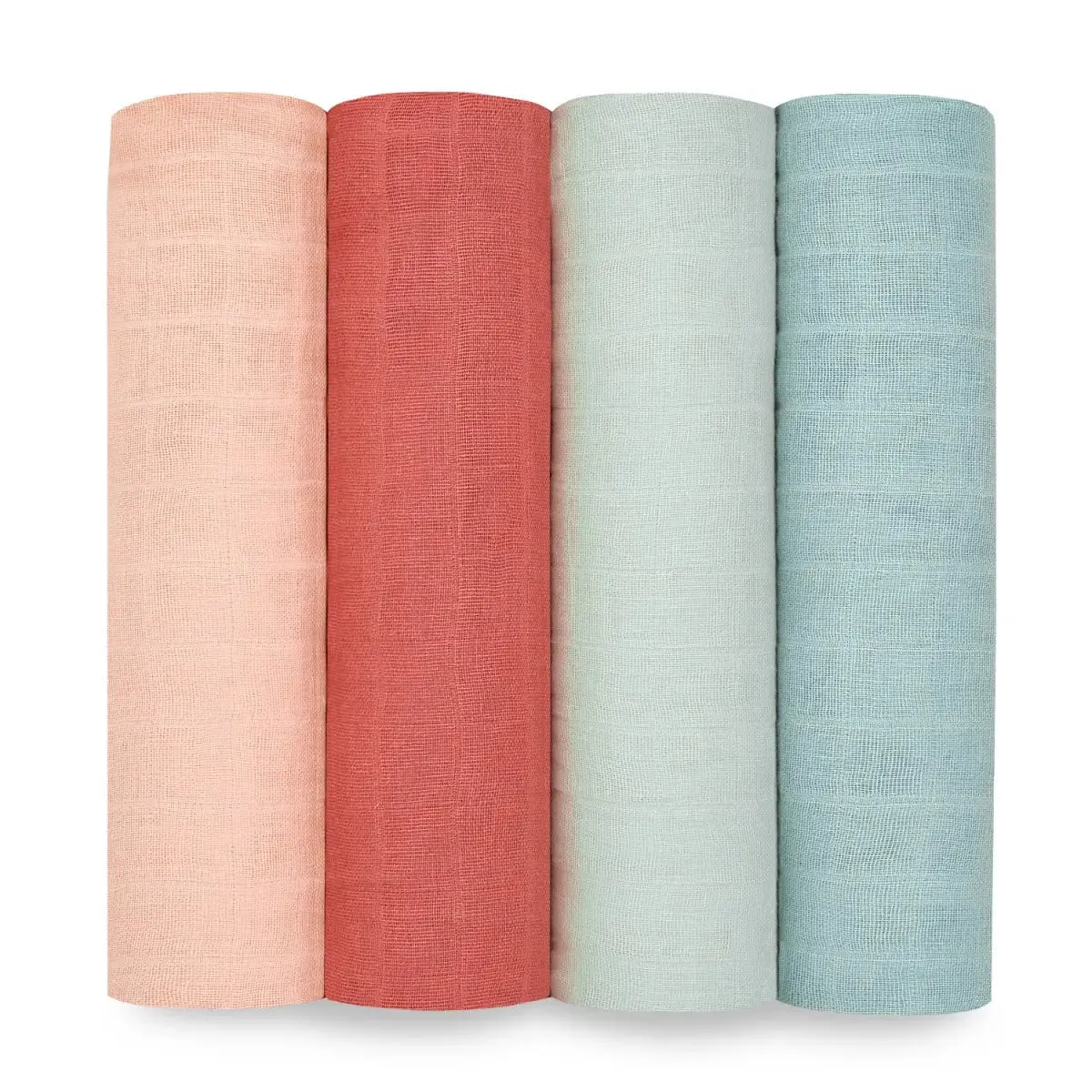 Aden   Anais - Premium Collection - Organic Cotton Muslin Swaddles -4pk