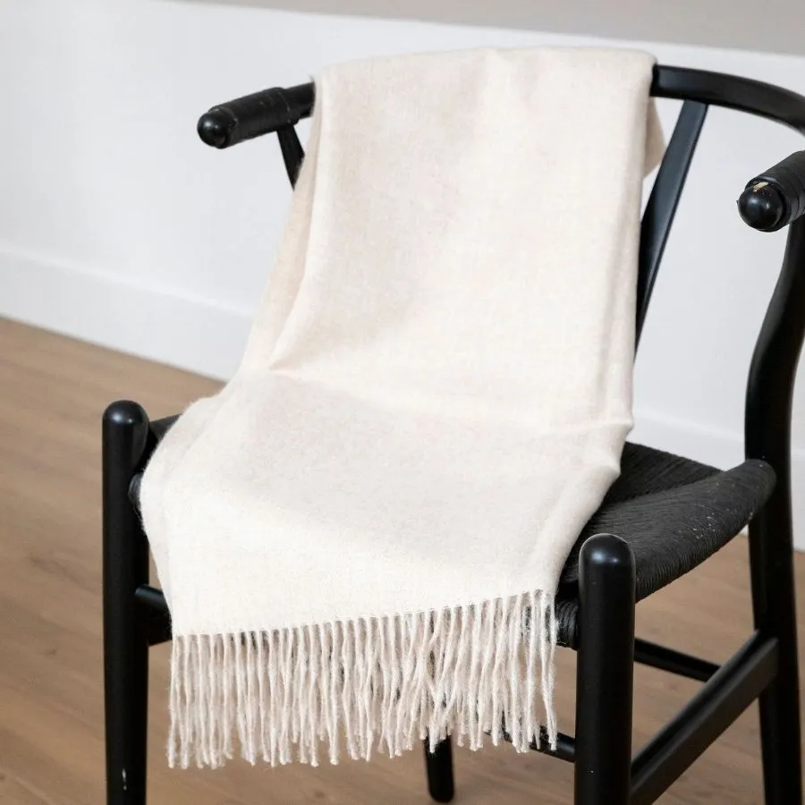 Alpaca Throw Blanket