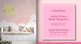 Angie Homes Kids Registry Gift Voucher for Stylish Blankets