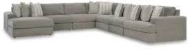 Avaliyah 7-Piece Sectional with Chaise