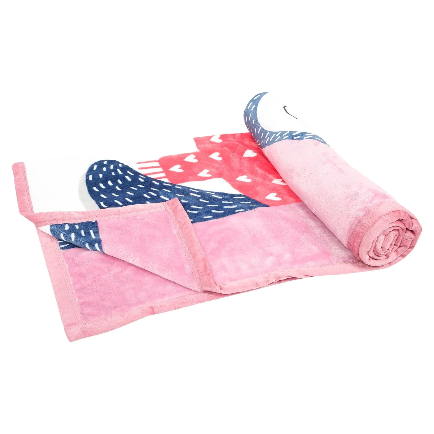 Be The Best You Pink Two-Ply Blanket