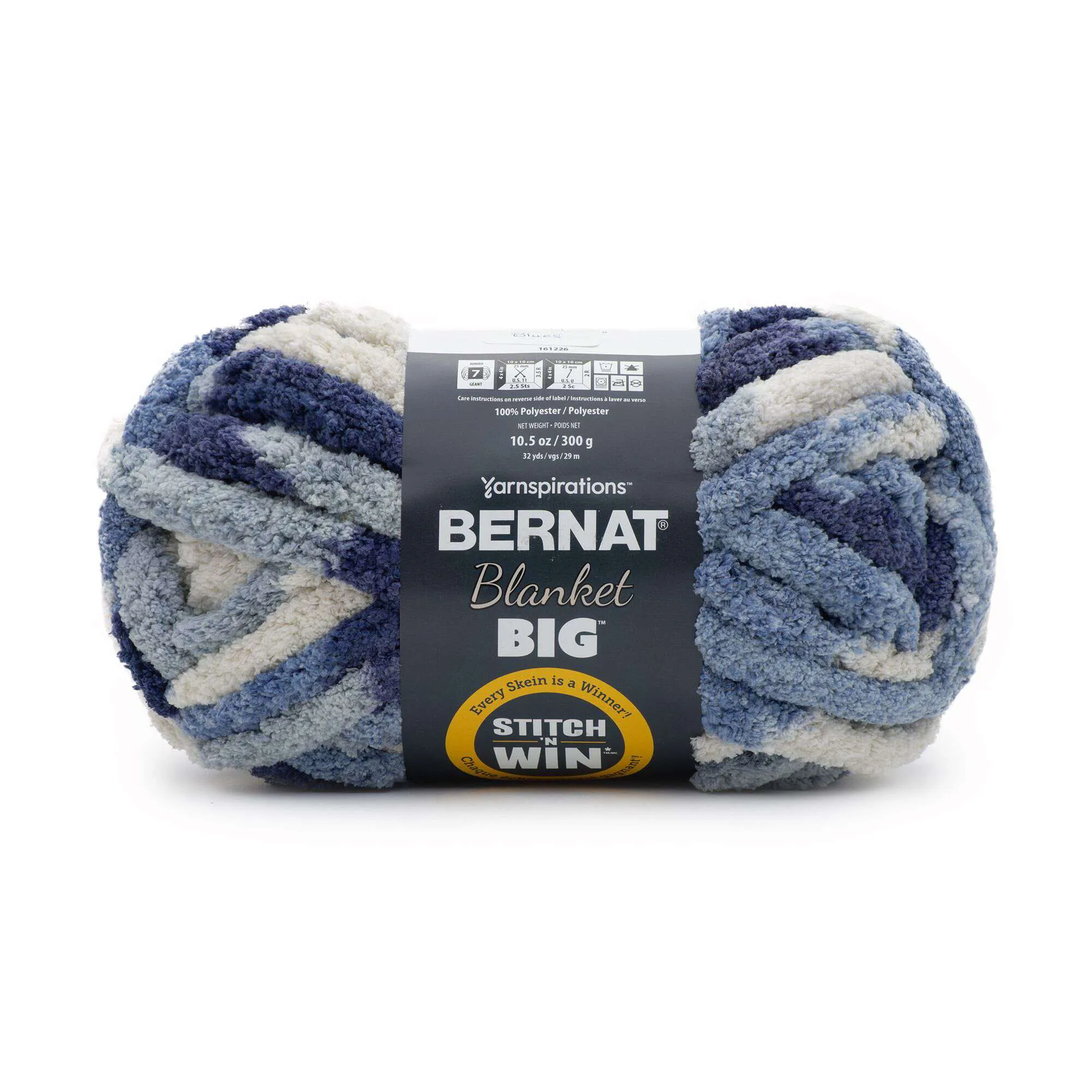 Bernat Blanket Big Yarn (300g/10.5oz) 1 - Discontinued Shades