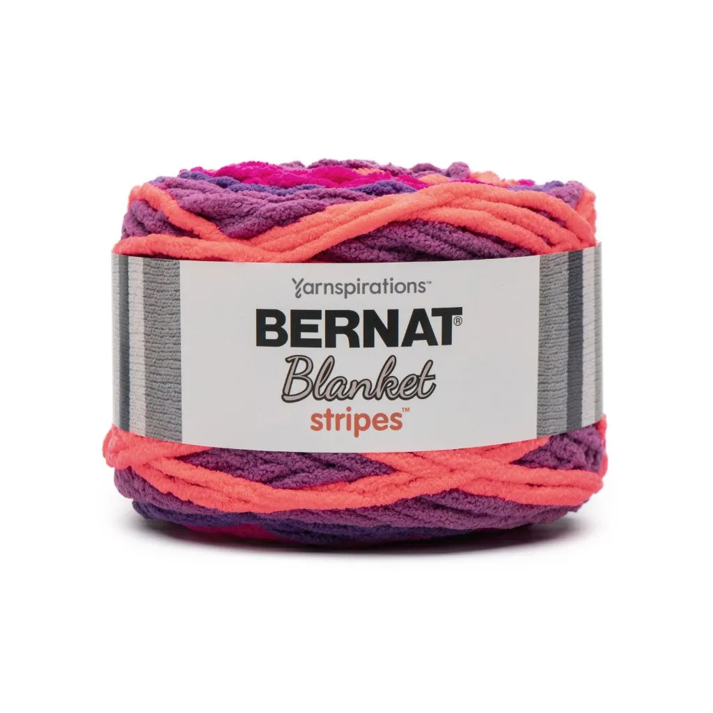 Bernat Blanket Stripes Yarn (300g/10.5oz) - Discontinued Shades