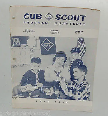 Boy Scouts of America Book 1943 Magazines Programs 1960-1961