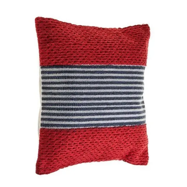 Cape Cod 07428RBL Red/Blue Pillow