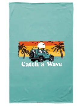 Catch A Wave Fleece Blanket