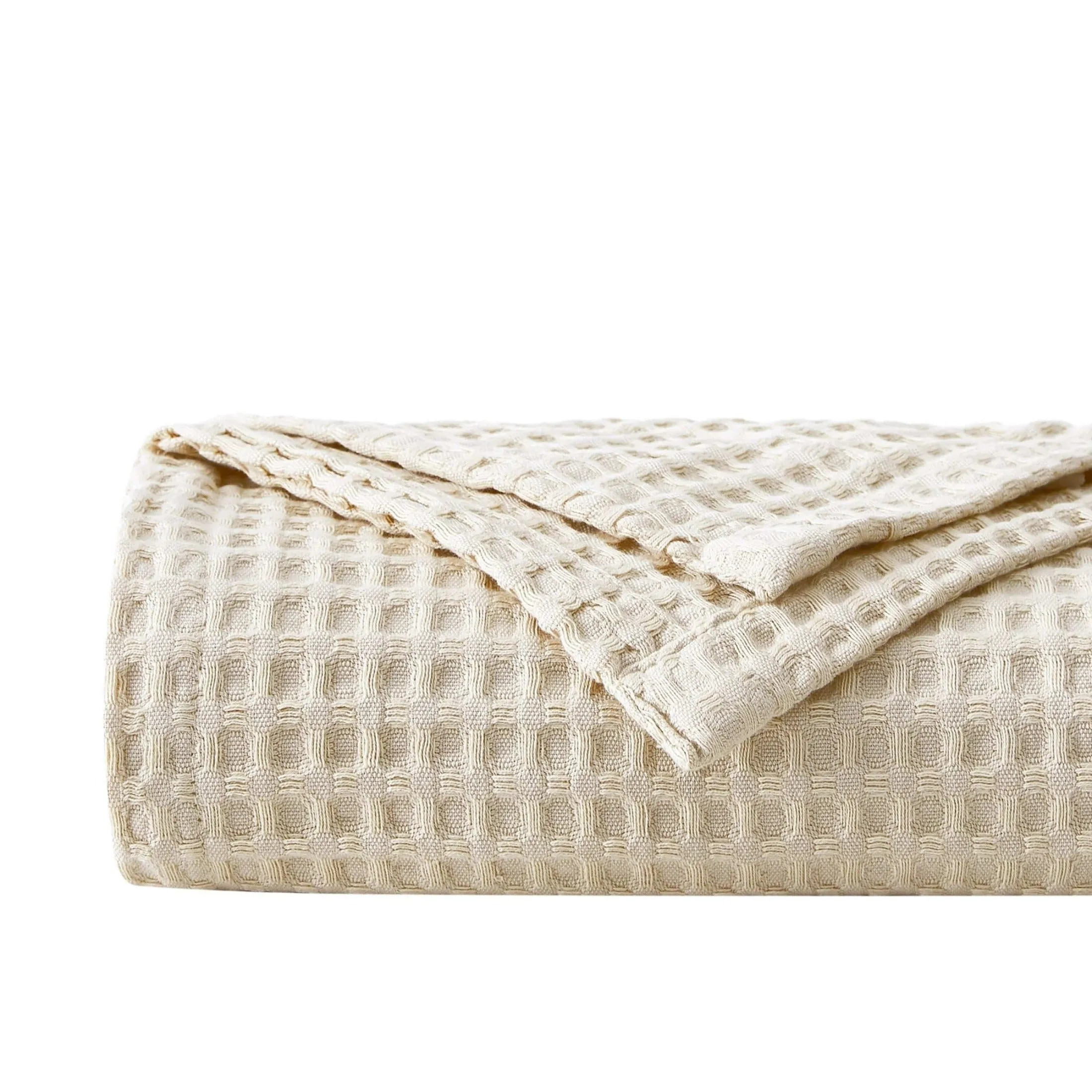 Cotton Waffle Blankets and Throws