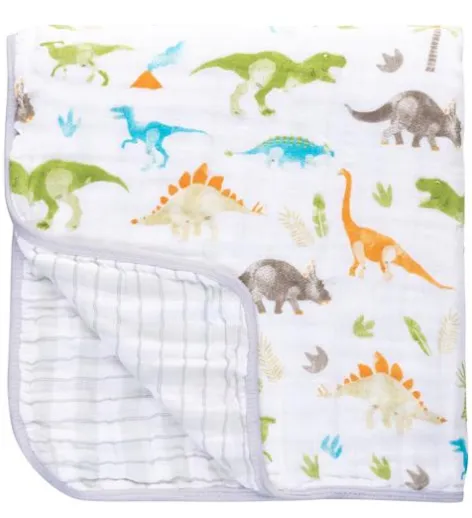 Dino Muslin Swaddle