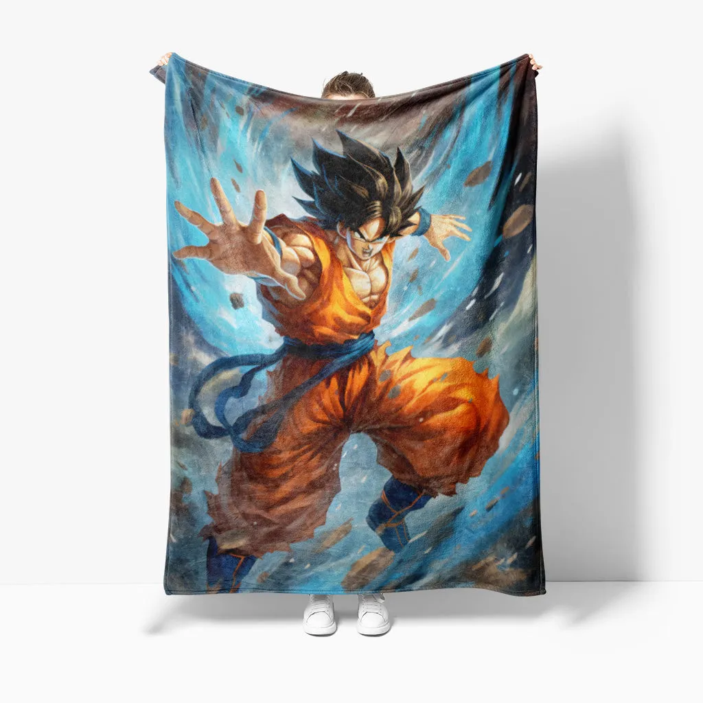 Dragon Ball Z Fusion Blanket Sherpa Throw