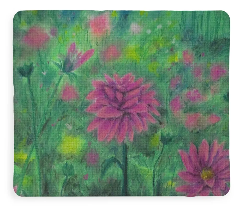 Dreaming of Dahlias ~ Blanket