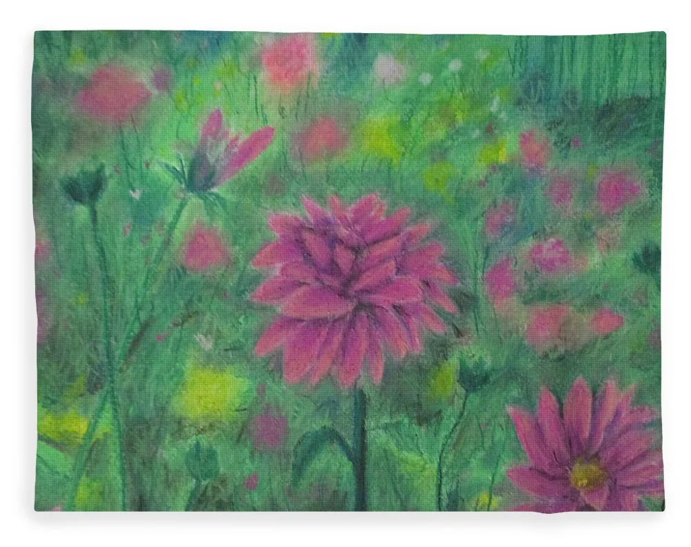 Dreaming of Dahlias ~ Blanket