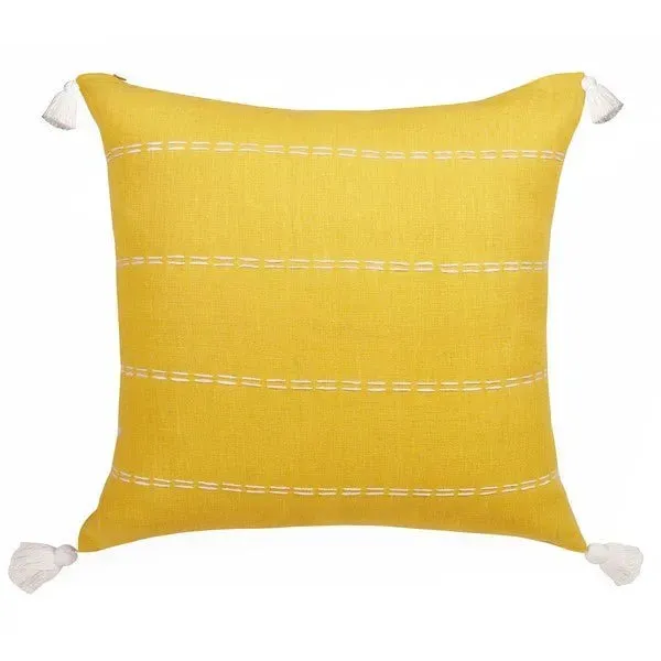 Estate 07932SMW Spicy Mustard/Star White Pillow