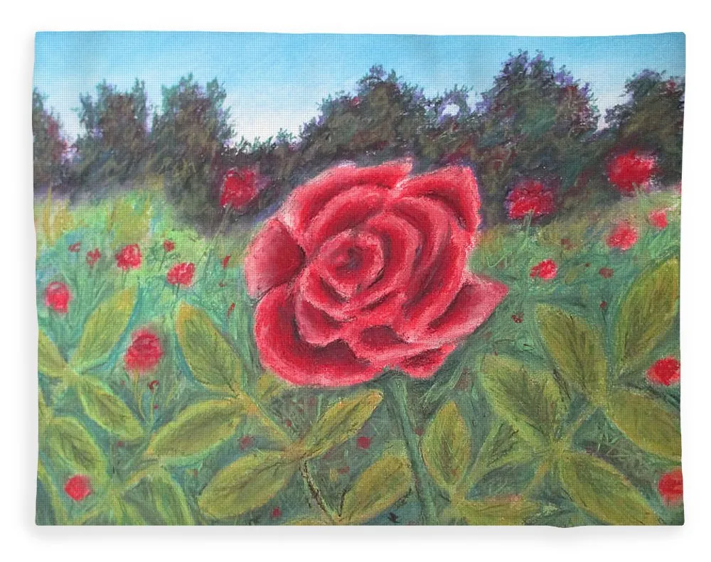 Field of Roses - Blanket