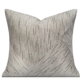 Grey Modern Pillows for Couch, Large Modern Sofa Cushion, Decorative Pillow Covers, Abstract Decorative Throw Pillows for Living Room