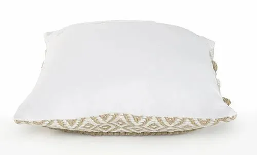 Homestead 07451BEW Beige/White Pillow