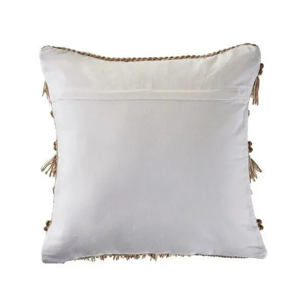 Homestead 07455BEW Beige/White Pillow