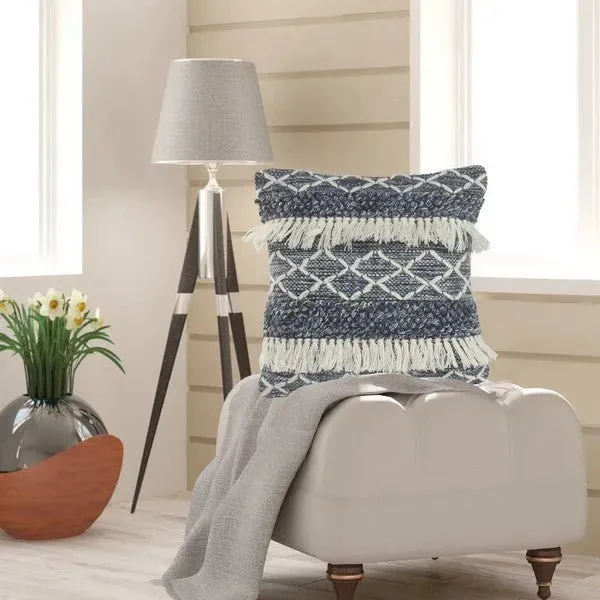 Homestead 07457NVI Navy/Ivory Pillow