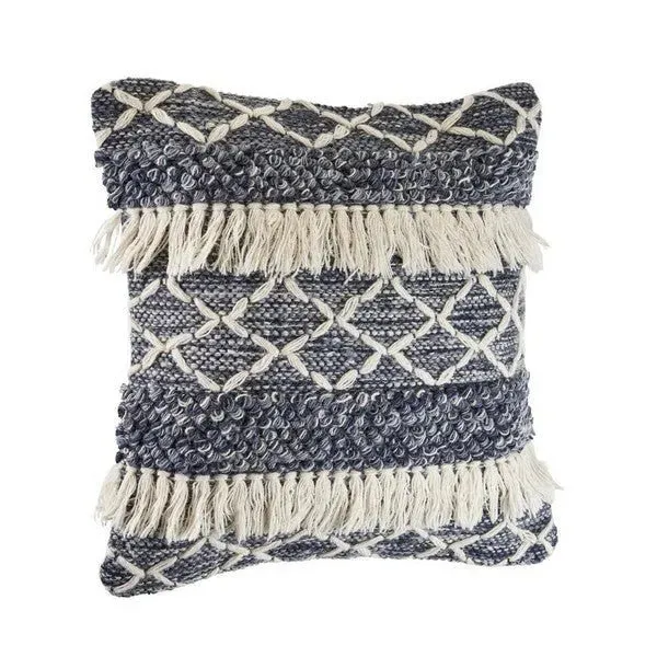 Homestead 07457NVI Navy/Ivory Pillow