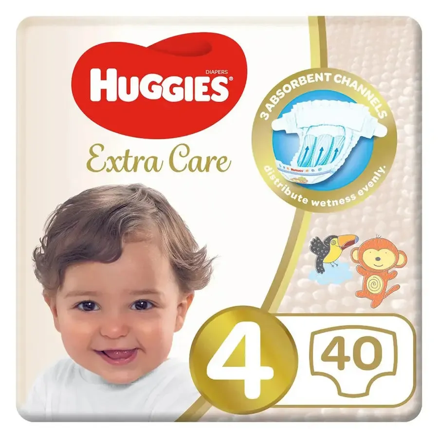 Huggies Diaper Extra Care Value Pack (Size 4)