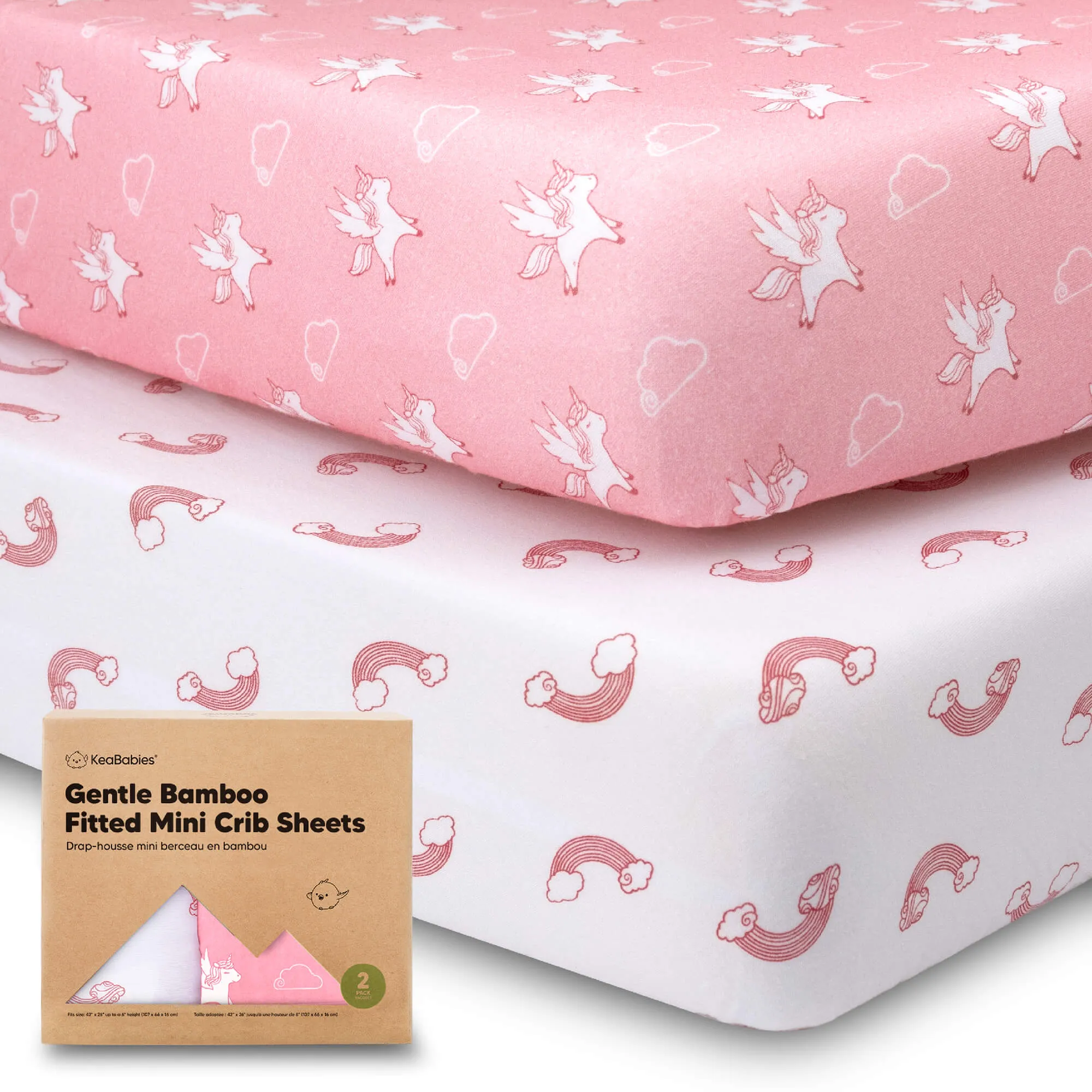 Isla Fitted Mini Crib Sheets