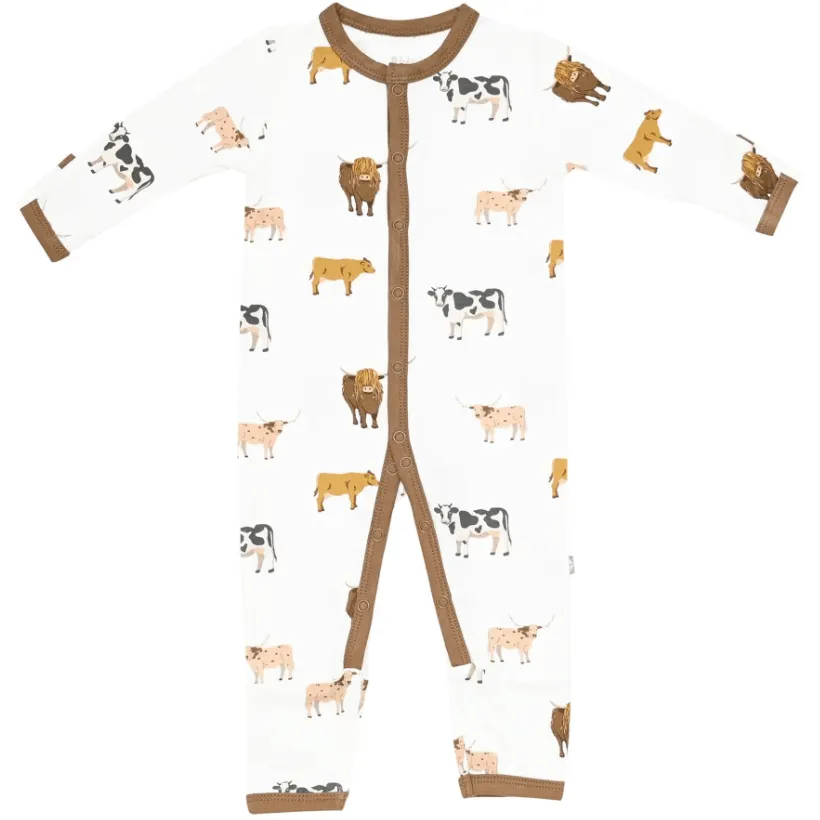 Kyte Baby Solid Snap Romper- 12/18 Months