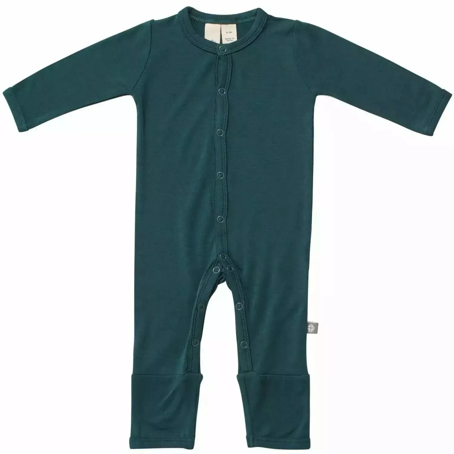 Kyte Baby Solid Snap Romper- 6/12 Months