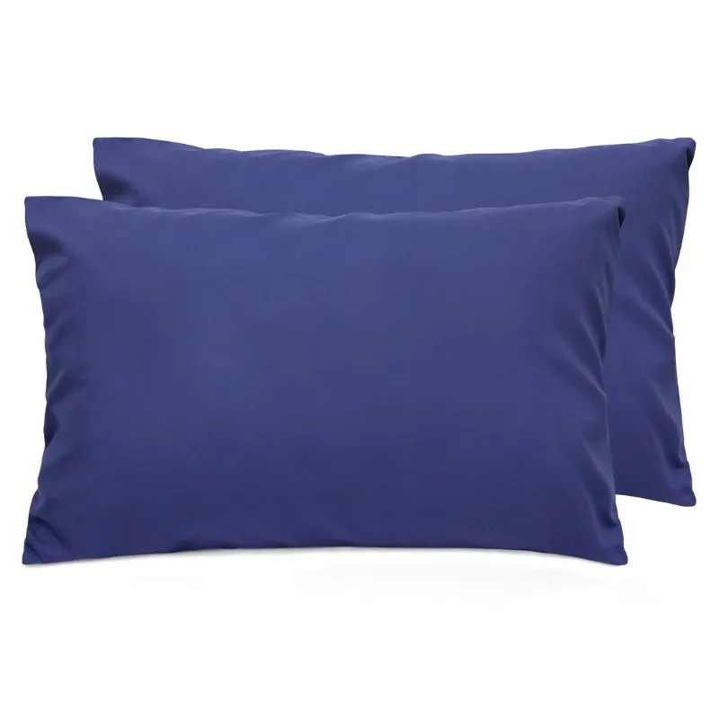 Linenova Microfibre Standard Pillowcase 2 Pack