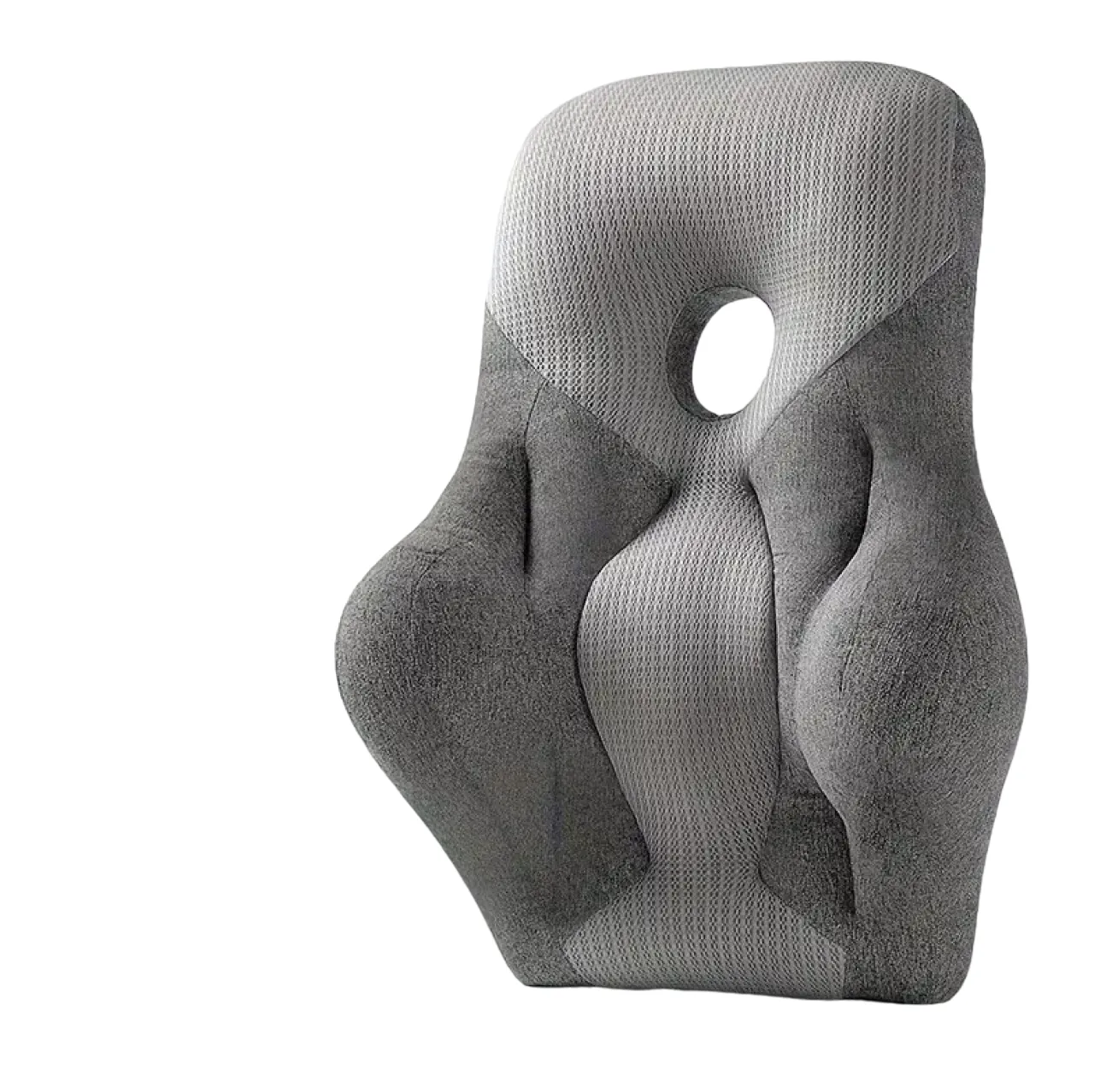 Lumbar Support Pillow for Office Chair - Gray