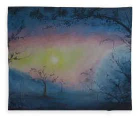 Lunar Gazing  - Blanket