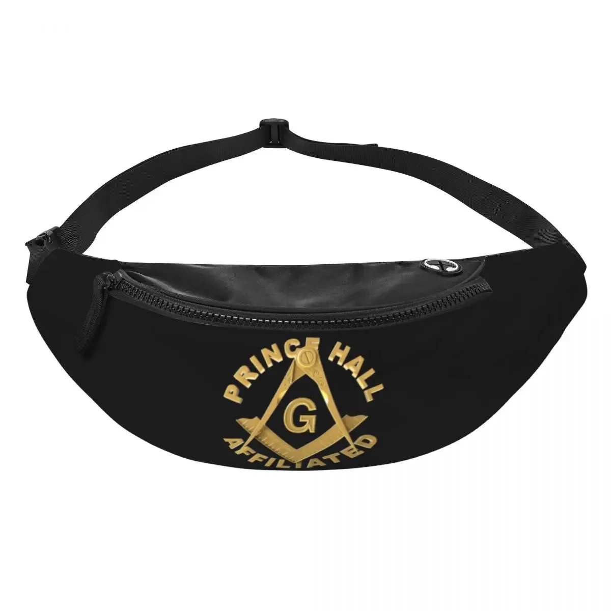 Master Mason Blue Lodge Sling Bag - Gold Prince Hall Affiliated Design