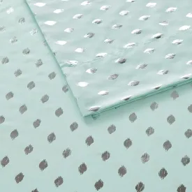 Metallic Aqua Sheet Sets