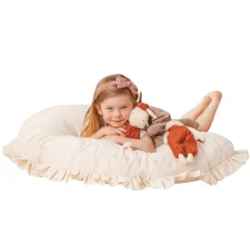 Minicamp Large Floor Cushion With Ruffles