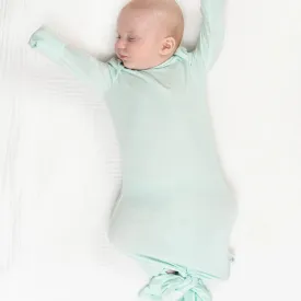 Mint Knotted Gown 3-6 months