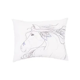 Moondance Horse Pillow