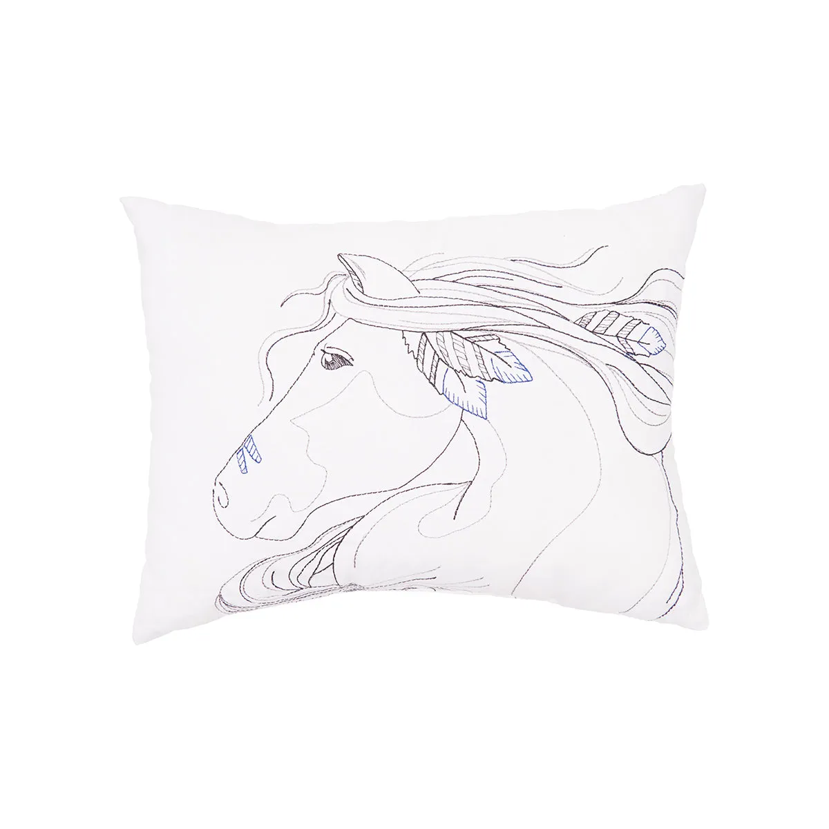 Moondance Horse Pillow