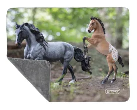 Mustang Mare & Foal Deluxe Blanket