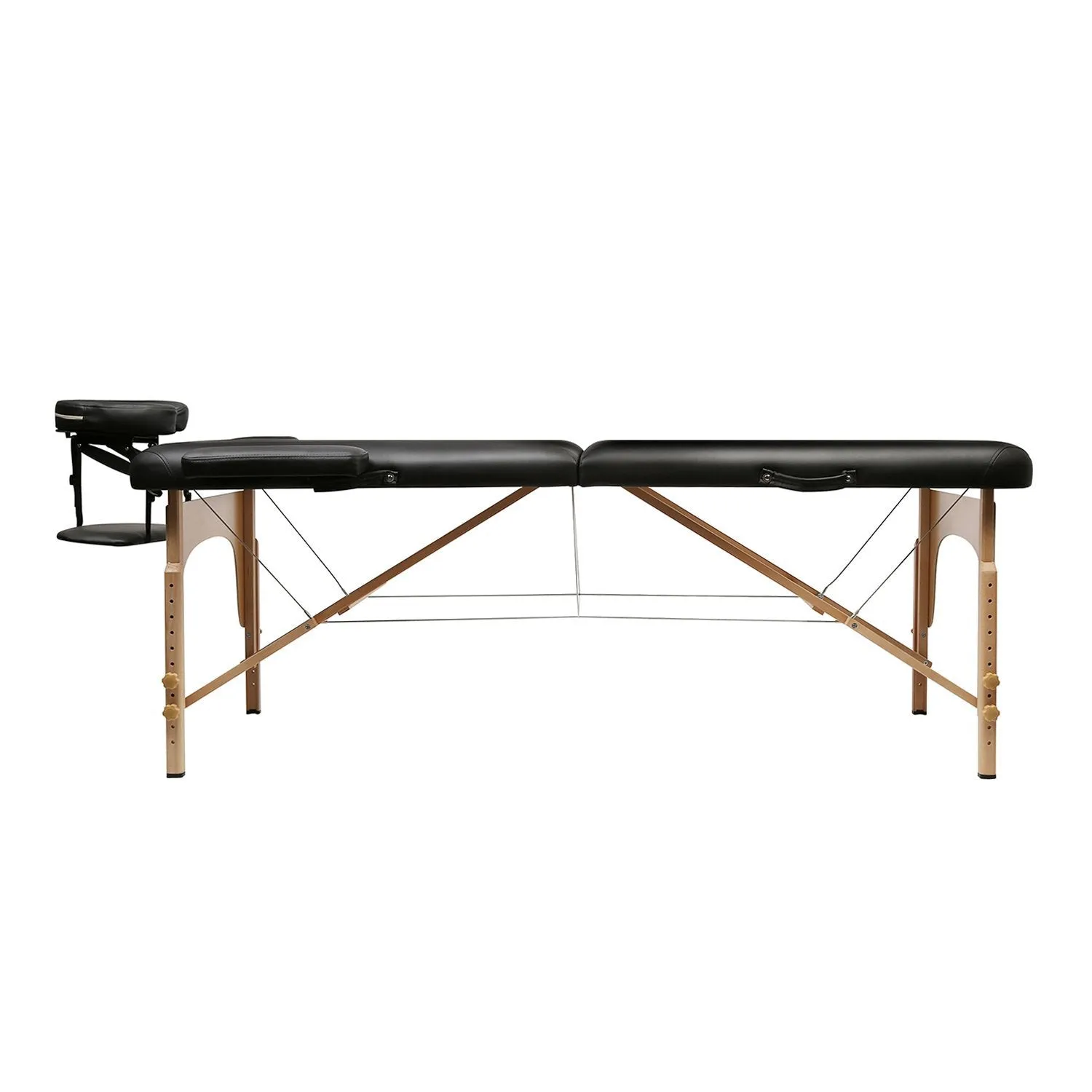 Naipo Portable Massage Table with Wooden Feet