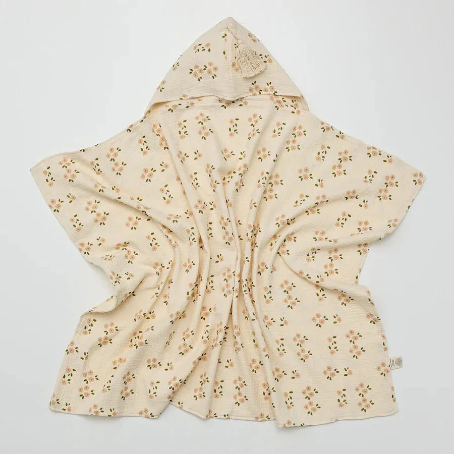 Over the Dandelions Hooded Towel - Daisy