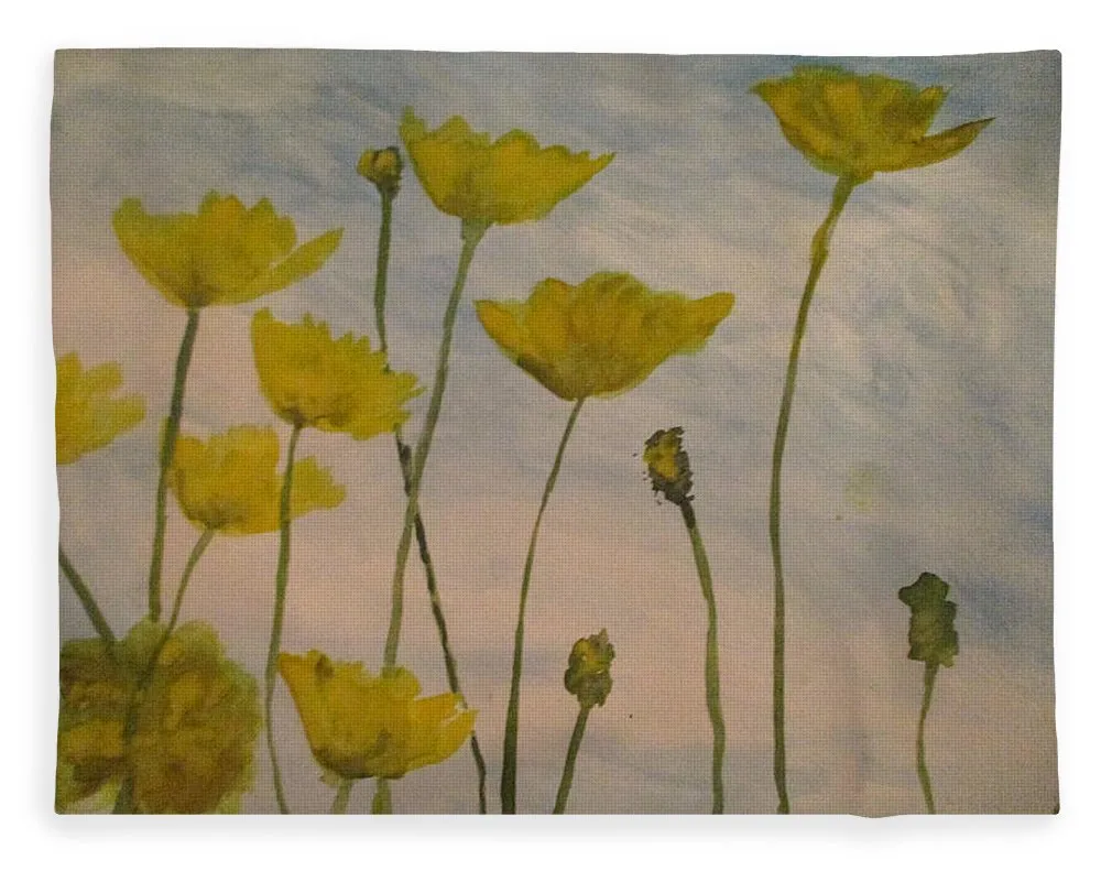 Petalled Yellow  - Blanket