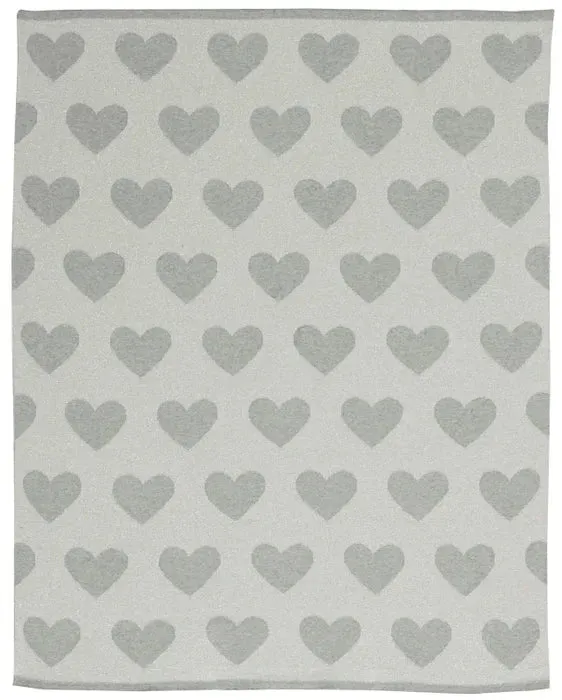 Plushlines UK961 Silver Grey Throw Blanket