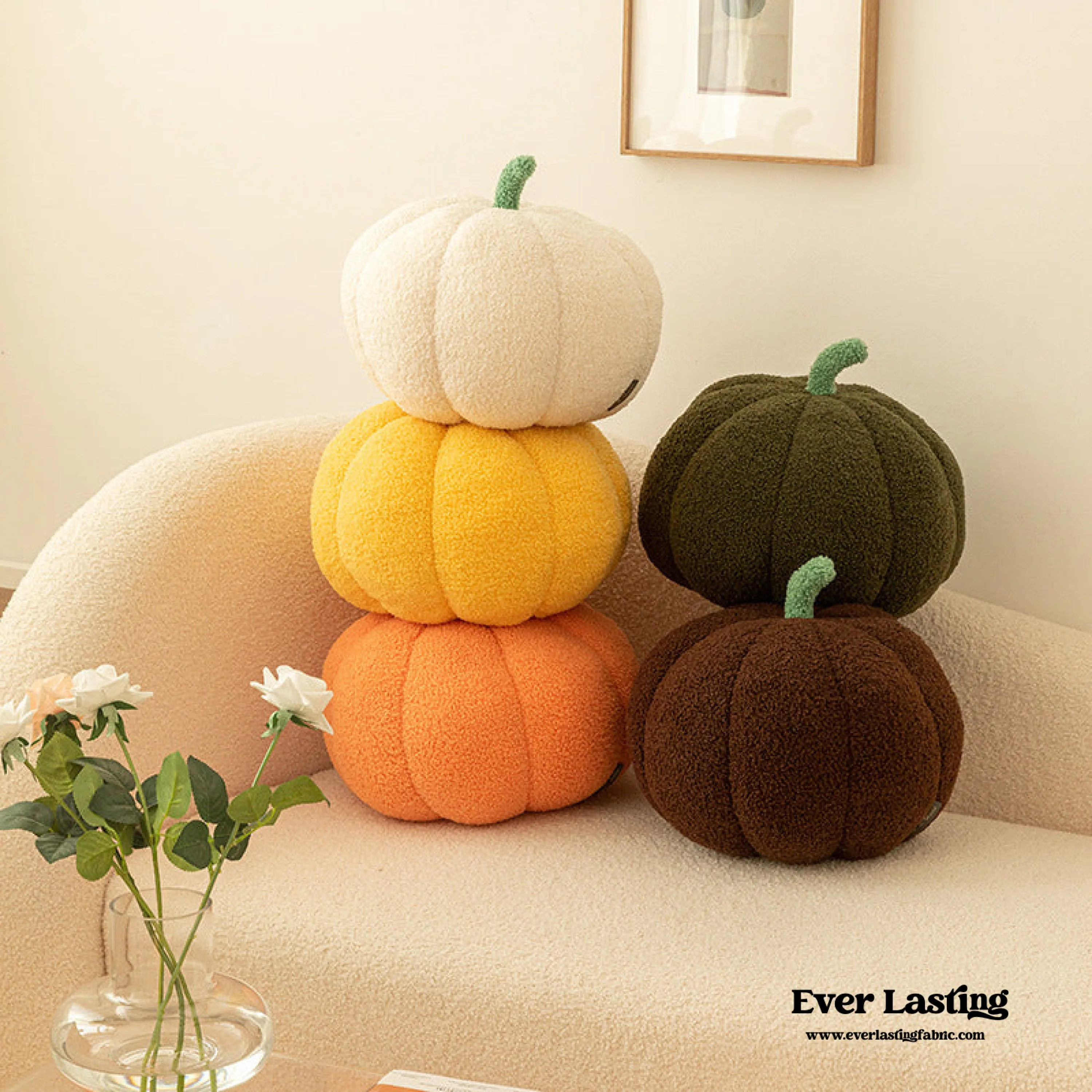 Pumpkin Pillows (3 Sizes)