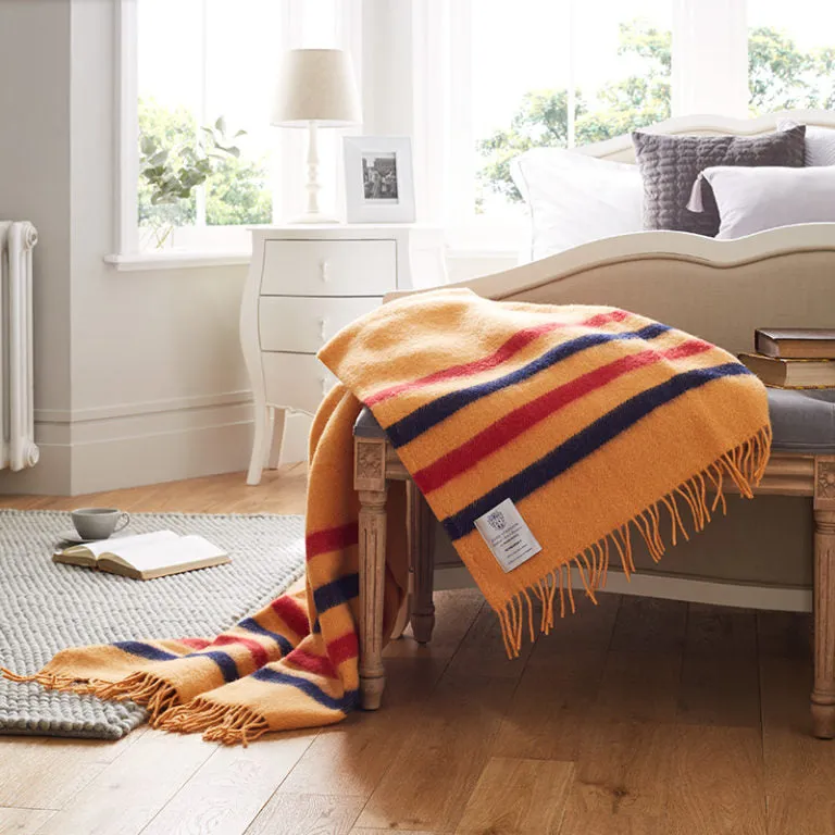 Pure Wool Throw - Newmarket