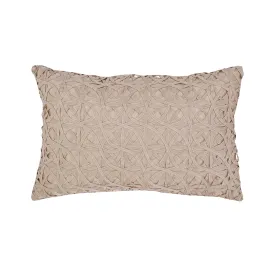 Ribbon Mesh Sandstone Pillow