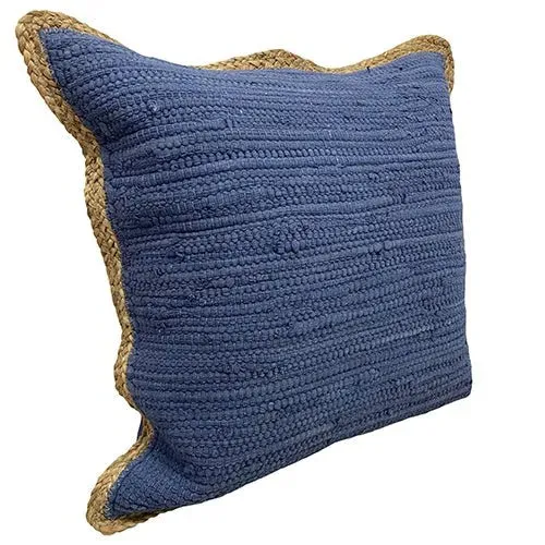 Riley 07282BLU Blue Pillow