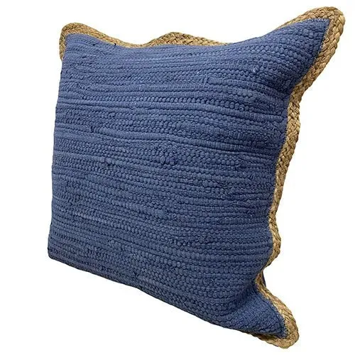 Riley 07282BLU Blue Pillow