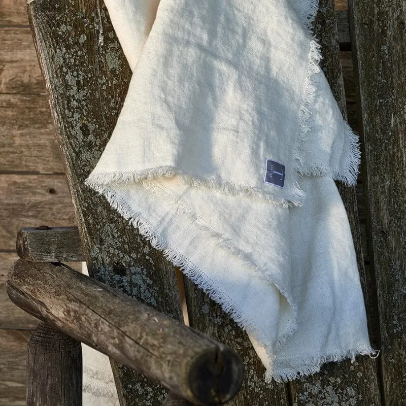 Rustic Linen Throws by TL at Home